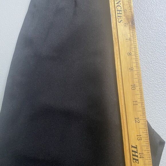 Vtg K STUDIO Pants Blouse Set Sleeveless Top Elastic Waist Women 10 Black Purple - Picture 7 of 11